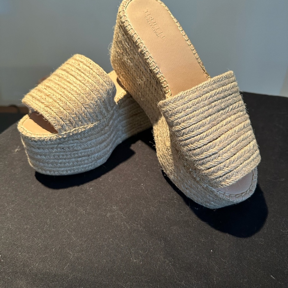 Make You Feel My Woven Platform Wedges